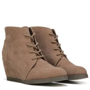 Madden Girl Shoes - Madden Girl Faux Suede Lace Up Wedge Bootie Madden Girl Shoes - Madden Girl Faux Suede Lace Up Wedge Bootie